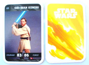 CARTE STAR WAR  LECLERC 2018  - N°65 OBI-WAN KENOBI - Picture 1 of 1