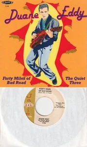 DUANE EDDY (bundle of 9 45's w/PS's) (45's are VG++ to NM)(PS's = VG++  to MINT) - Picture 1 of 9