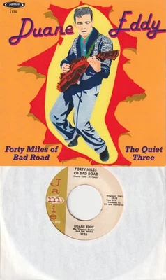 DUANE EDDY (bundle of 9 45's w/PS's) (45's are VG++ to NM)(PS's = VG++  to MINT) - Image 1 of 4