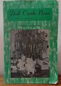 Doll Castle News Magazine November-December 1974 Pattern - Picture 1 of 6