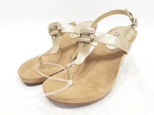Alex Marie Gold Wedge Sandals Women's U.S. Size 9 EXCELLENT CONDITION  - Picture 1 of 6