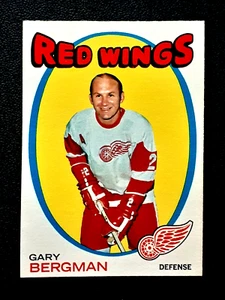 GARY BERGMAN 1971-72 O-PEE-CHEE 71-72 NO 119 NRMINT+          62650 - Picture 1 of 2