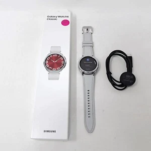 OB Samsung Galaxy Watch6 Classic 43mm/47mm Bluetooth Smartwatch Fitness Tracker - Zdjęcie 1 z 12