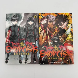 Manga Twin Star Exorcists (inglés) de Yoshiaki Sukeno volúmenes 1-2 - Imagen 1 de 6