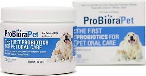 7 Bottles ProBioraPet Oral Care Probiotic for Pets Healthy Teeth & Gums 7 Months
