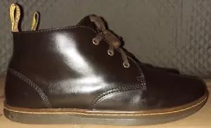 Dr. Martens Rare Chukka Will Men's Air Wair Dark Brown Mid Top Shoes US 12 - Picture 1 of 9