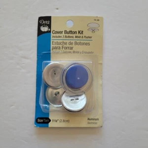 Dritz Cover Button Kit 1 1/8" 3 Buttons 14-45 - Picture 1 of 2