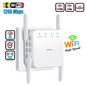 200Mbps Wireless WiFi Extender Signal Booster Netboost Extend Wi-Fi Signal - Afbeelding 1 van 21
