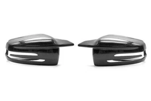 Mercedes E Class Coupe C207 Wing Mirror Cover Set Carbon AMG Look 13-16 Pair - Afbeelding 1 van 12