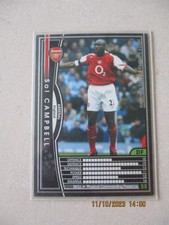Panini WCCF European Clubs 2004-2005 #002 Sol Campbell Arsenal
