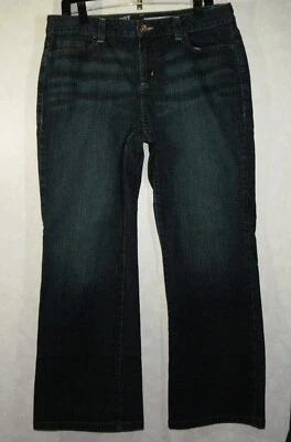 Pantalones de mezclilla DKNY Soho Boot Jean para mujer 14 R/R Foto 1 de 4