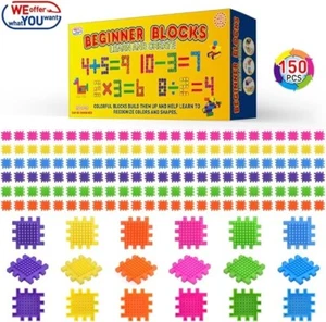 Beginner Blocks - Educational Interlocking STEM Building Blocks 150 Pieces - Picture 1 of 6