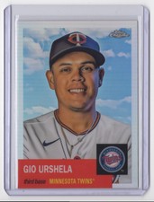 2022 Topps Chrome Platinum Anniversary Refractor Gio Urshela Minnesota Twins #88