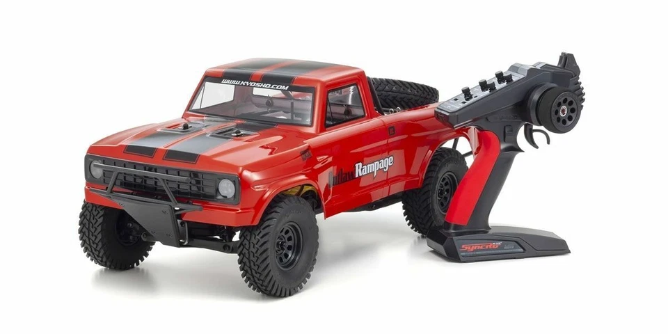 KYOSHO OUTLAW RAMPAGE Pro Brushed 1/10 Elettrico K.34363TB Rosso T1 - Immagine 1 di 4