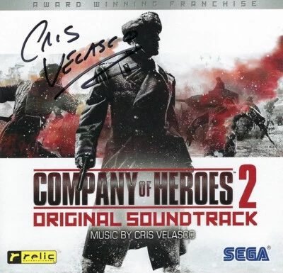 Company of Heroes 2 (2013) Videogame Score CD / signed Composer Cris Velasco!! - Bild 1 von 2