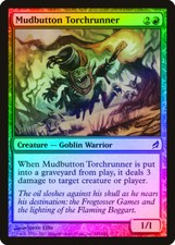 Mudbutton Torchrunner FOIL Lorwyn NM Red Common MAGIC GATHERING CARD ABUGames