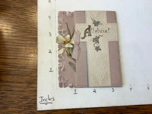 Vintage Original - unused EASTER Card, booklet - Alleluia - Picture 1 of 6