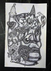 *** ALL THE ORIGINAL ART FROM THE BOOK "JUSTIN AERNI SUCKS" *** - Picture 1 of 1