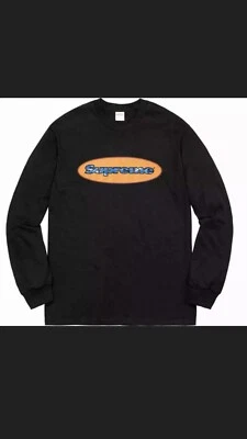 Supreme Ripple L/S Tee Sz Large Brand New  - Image 1 of 4