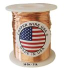 28 Ga Copper Wire Round Solid Bare   ( Dead Soft ) 10 Oz 1350 Ft. Spool