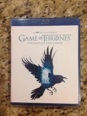Game of Thrones: Season 1 (Limited Edition Robert Ball Cover,Blu-ray,Digital)NEW - Image 1 of 4