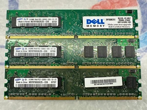 (1pcs) Samsung 512mb 240 Pin Memory PC2-5300 M378T6553EZS-CE6 - Picture 1 of 2