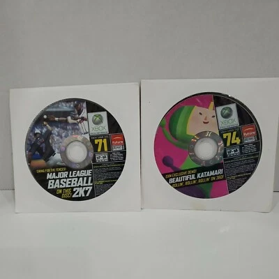 OFFICIAL XBOX MAGAZINE DEMO GAME DISC # 71 and 74 DISC ONLY - Image 1 of 3