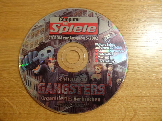 Computer Bild Spiele, Ausgabe 05/2002, Gangsters, CD Rom - Bild 1 von 1