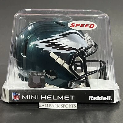 Мини-шлем Philadelphia Eagles Speed Riddell лицензированный NFL совершенно новый! - Изображение 1 из 4
