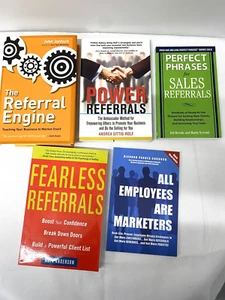 Business Redferrals Book Lot of 5 ~ Fast Shipping! - Picture 1 of 1