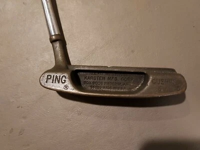 PING CUSHIN 4 PUTTER 35" Right Handed Karsten Thick Superstroke Grip Vintage - Image 1 of 4