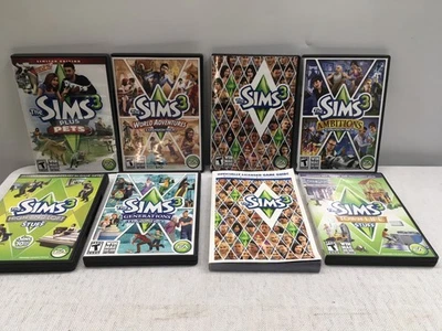 Die Sims 3 PC Edition + Erweiterungspacks & Spielanleitung 7 Spiele Bundle (2009, EA) - Bild 1 von 4