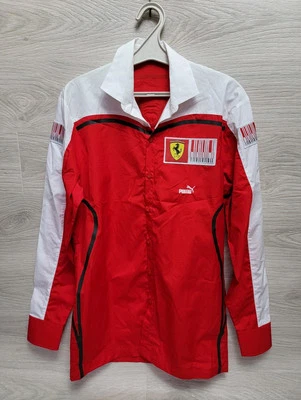 VERY RARE PUMA FERRARI MARLBORO BARCODE F1 TEAM RED SHIRT Size S, M Men - Image 1 of 4