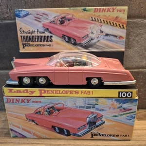 Dinky 100 FAB 1 Thunderbirds ROLLS ROYCE Gerry Sylvia Anderson TV Restored ITC - Picture 1 of 22
