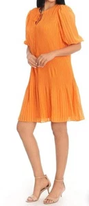 London Times Orange Dress - Picture 1 of 11