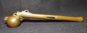 Antique 19thC Japanese Bronze Scholar’s Traveling Ink Well & Brush Holder Yatate - Picture 1 of 10