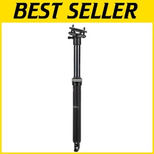 Lightweight Aluminum Dropper Post - 100mm/120mm Adjustable for Versatile Cycling - Picture 1 of 6