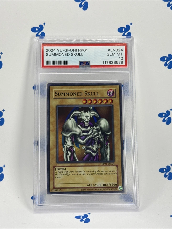 PSA 10 - Summoned Skull RP01-EN024 Retro Pack Unlimited - Image 1 of 3