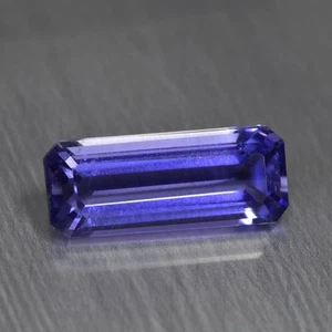 3.09Ct Octagan_Untreated Intense Blue Color Natural Sri-Lankan Iolite - Picture 1 of 1
