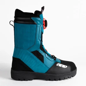 509 Adult's Raid Single Boa Snowmobile Boots Sharkskin - 10 F06000900-010-204 - Picture 1 of 4