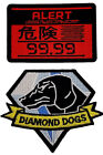 Diamond Dogs Alert Phase Metal Gear Patch [2PC Bundle - Hook Backing -AP3] 