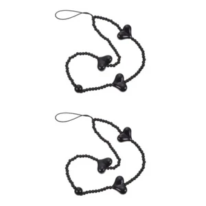 2 Pieces Liebe Handyseil Handykette Selber Machen Dekorative Telefonkette - Zdjęcie 1 z 12