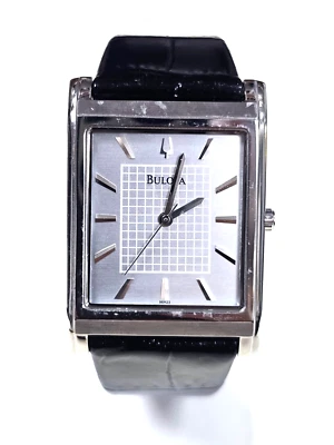 Designer Bulova C875441 Rectangle Unisex Quartz Watch 29mm X 34mm - Изображение 1 из 4