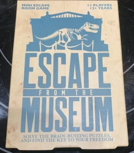 Escape From The Museum Escape Room Juego de Cartas Profesor Puzzle NUEVO - Imagen 1 de 3