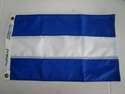 NYL-GLO НЕЙЛОНОВЫЙ ФЛАГ ЯХТ-КЛУБ ПАРУСНИК КОРАБЛЬ ЛОДКА СИГНАЛ - A18-1 - Изображение 1 из 2