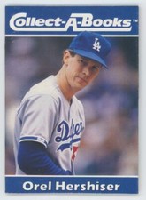 1990 Collect A Books Orel Hershiser Los Angeles Dodgers
