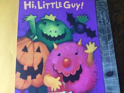 Tarjeta de felicitación de Halloween monstruos coloridos ¡Nueva! Halloween Foto 1 de 4