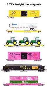 TTX, tren remolque, caja de rieles, riel Gon 6 imanes Andy Fletcher - Imagen 1 de 1