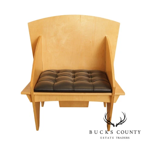 Mid Century Modern Plywood Lounge Chair After Ilonka Karasz Cover