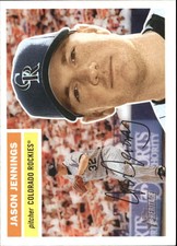 2005 Topps Heritage Baseball Card #192 Jason Jennings